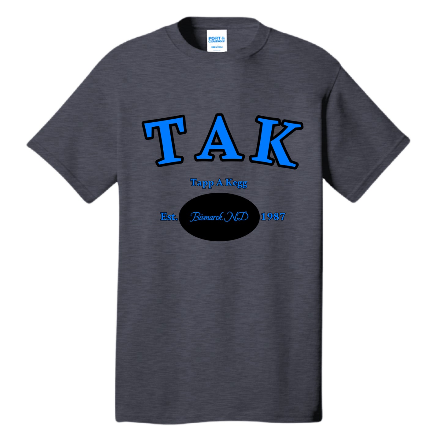 Heather Navy - FRONT