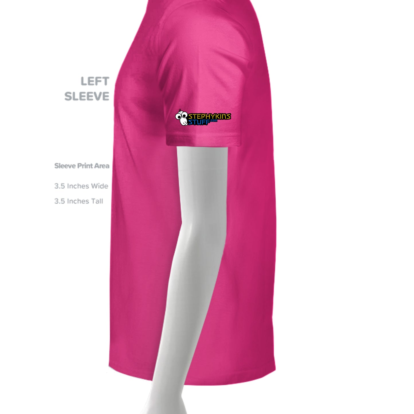 HOT PINK - RS3301 - SLEEVE_LEFT