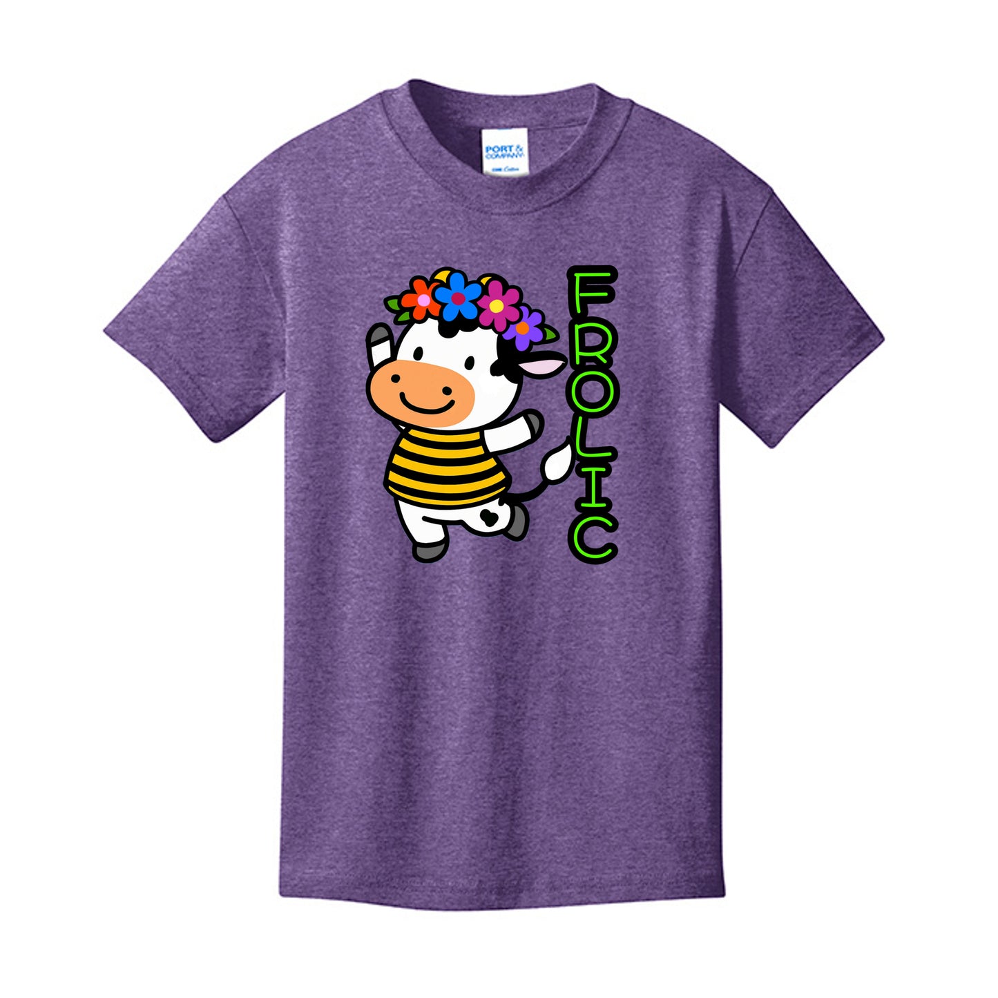 Heather Purple - PC54Y - FRONT