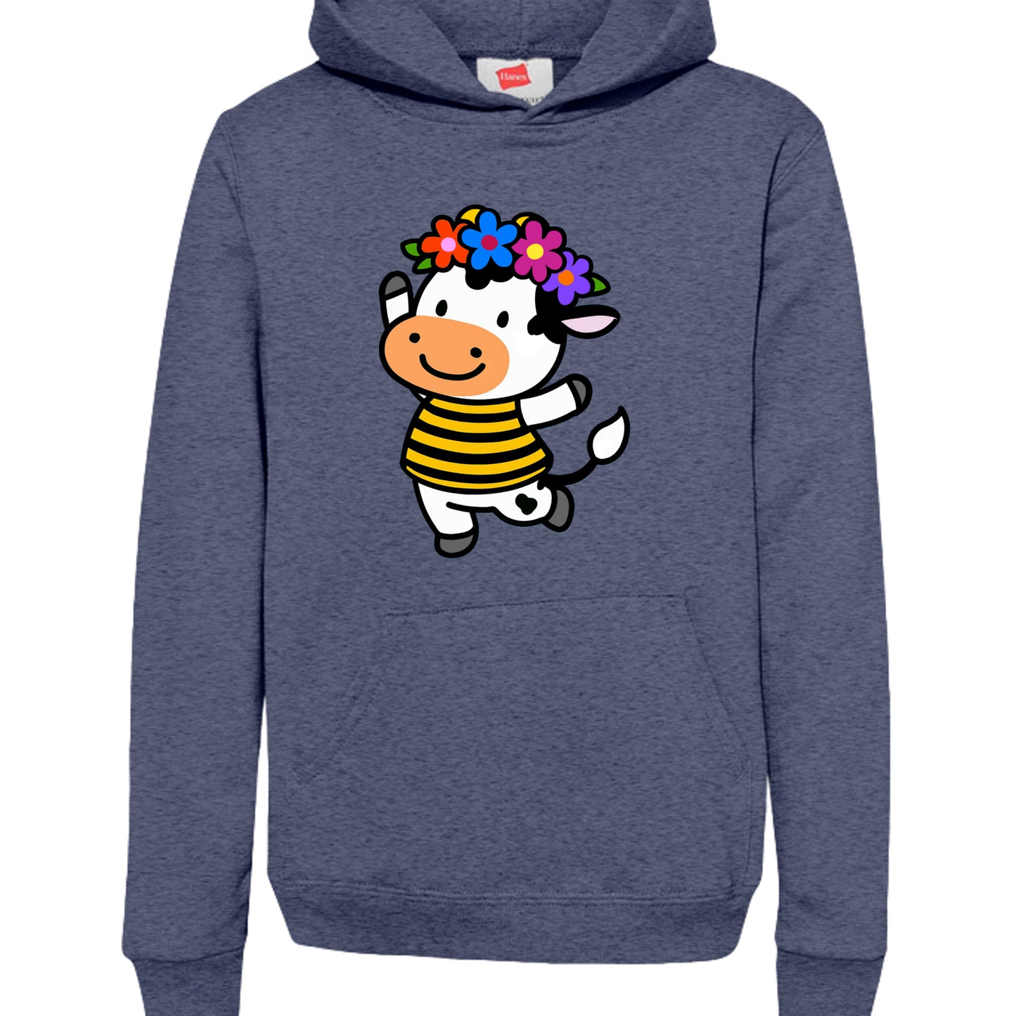 Heather Navy - P473 - FRONT