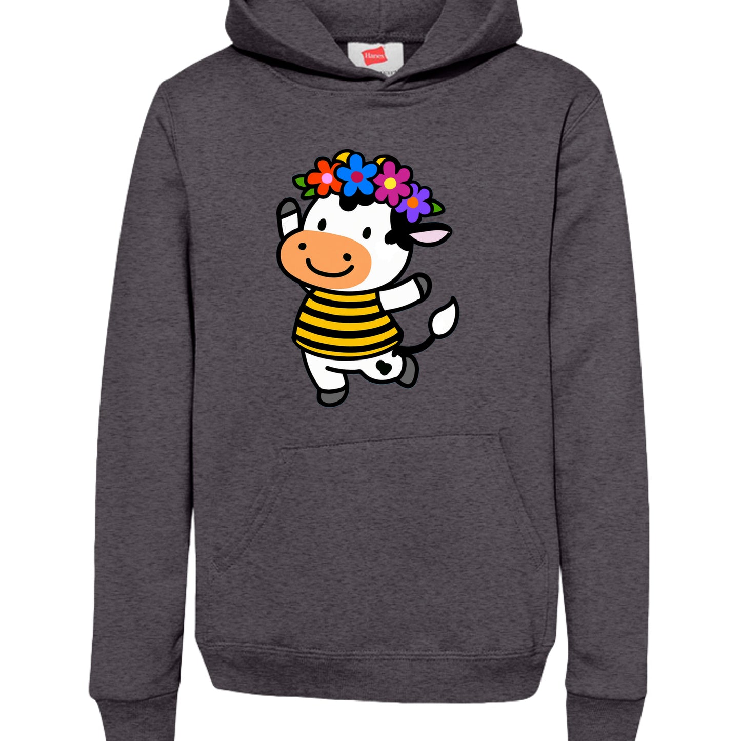 Charcoal Heather - P473 - FRONT