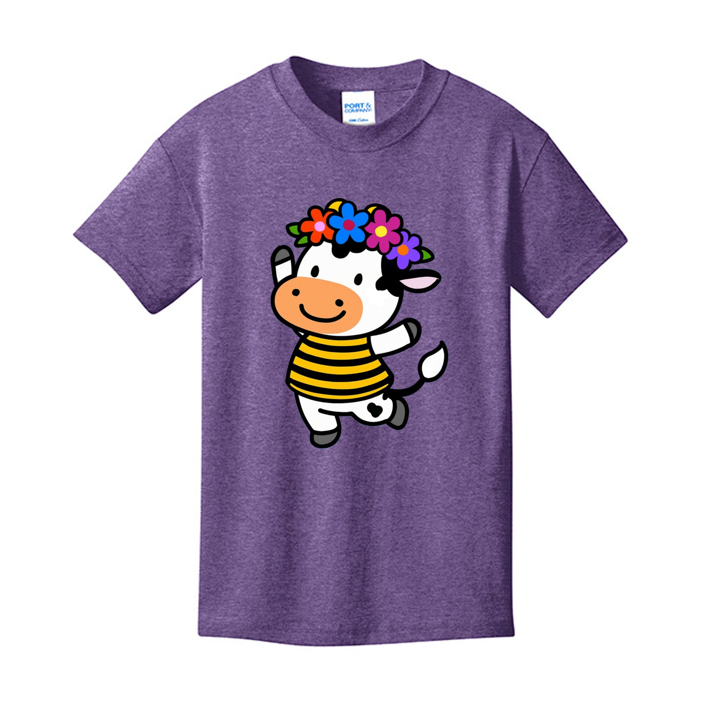 Heather Purple - PC54Y - FRONT