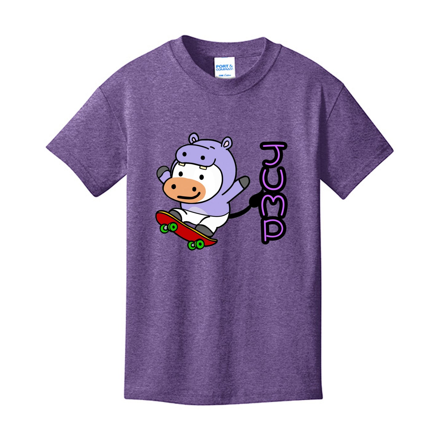 Heather Purple - PC54Y - FRONT