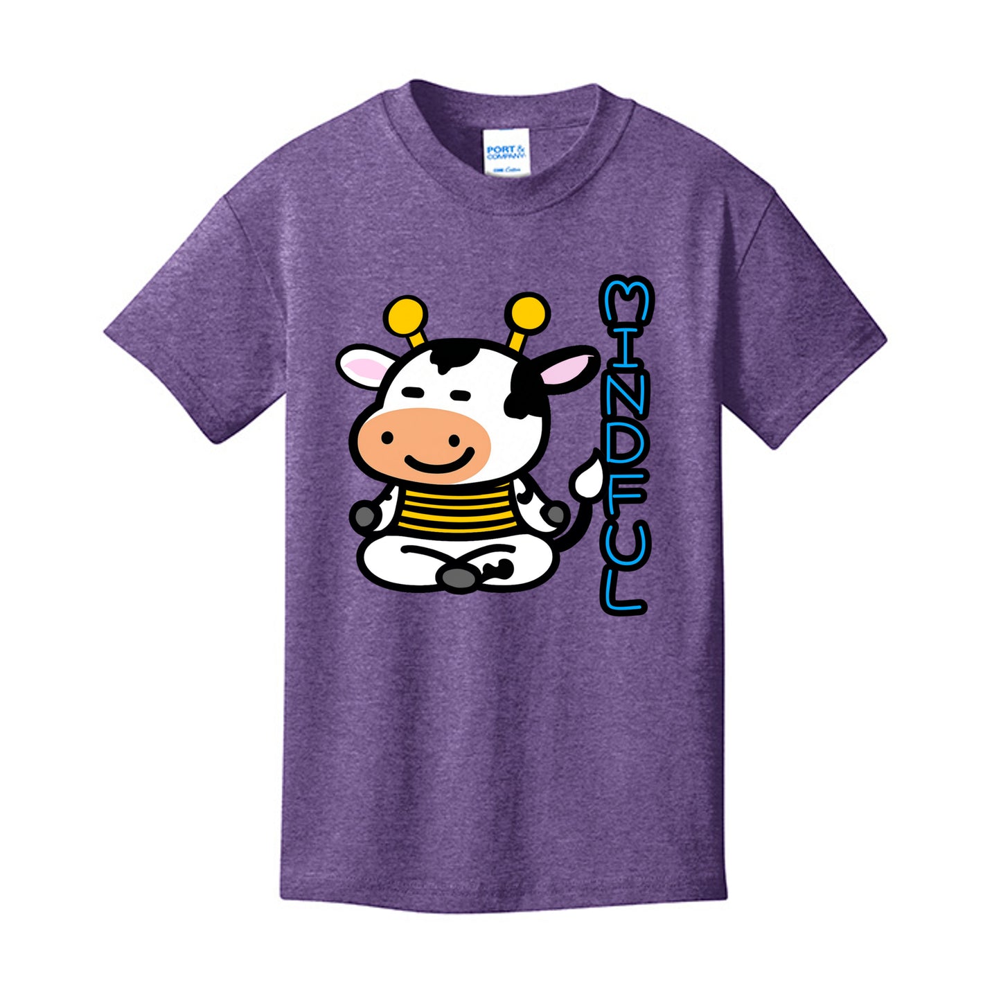 Heather Purple - PC54Y - FRONT